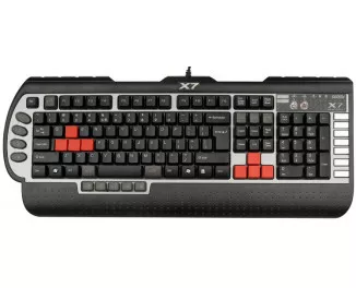 Клавиатура A4Tech X7-G800V USB Black