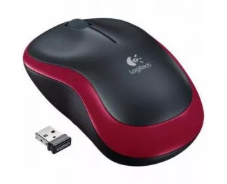 Мышь беспроводная Logitech M185 Red (910-002240)
