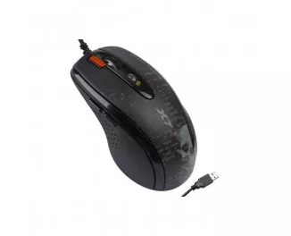 Миша A4Tech F5 USB (Mystic Black)