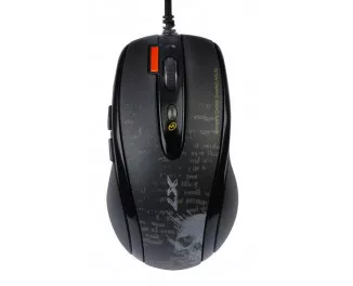 Миша A4Tech F5 USB (Mystic Black)