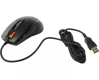 Миша A4Tech F5 USB (Mystic Black)