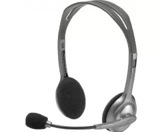 Наушники Logitech H110 Stereo Headset (981-000271) Gray