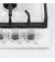 Газовая варочная поверхность PYRAMIDA PFE 643 WHITE LUXE