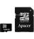 Карта памяти microSD 32Gb Apacer UHS-I Class 10 + адаптер (AP32GMCSH10U1-R)