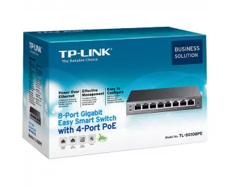 Коммутатор TP-Link TL-SG108PE