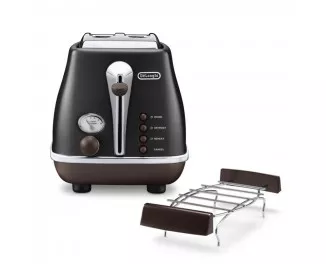 Тостер DeLonghi Icona Vintage CTOV 2103.BK