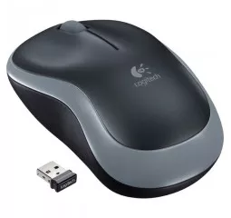 Мышь беспроводная Logitech M185 Grey (910-002238)