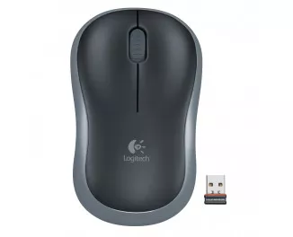 Мышь беспроводная Logitech M185 Grey (910-002238)