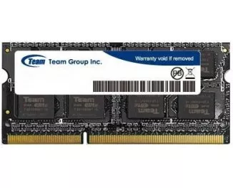 Пам'ять для ноутбука SO-DIMM DDR3 4Gb (1600MHz) Team Elite (TED34G1600C11-S01)