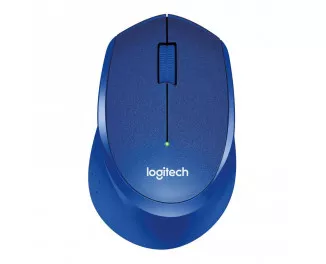 Мышь беспроводная Logitech M330 Silent Plus Blue (910-004910)