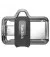Флешка microUSB 128Gb SanDisk Ultra Dual Drive m3.0 Silver (SDDD3-128G-G46)
