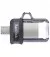 Флешка microUSB 128Gb SanDisk Ultra Dual Drive m3.0 Silver (SDDD3-128G-G46)