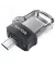 Флешка microUSB 32Gb SanDisk Ultra Dual Drive m3.0 Silver (SDDD3-032G-G46)