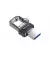 Флешка microUSB 64Gb SanDisk Ultra Dual Drive m3.0 Silver (SDDD3-064G-G46)