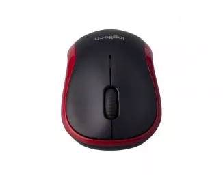 Мышь беспроводная Logitech M185 Red (910-002237)