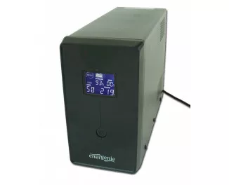 ИБП EnerGenie EG-UPS-033 1200VA LCD, USB, IEC+Schuko
