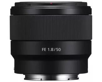 Об'єктив Sony FE 50mm F1.8 (SEL50F18F) Black