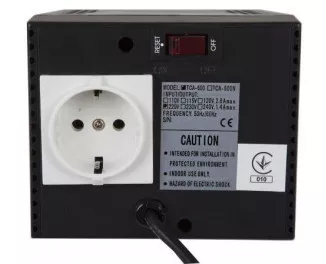 Стабилизатор напряжения PowerCom TCA-600 Black
