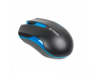 Мышь беспроводная A4Tech G3-200N Black+Blue
