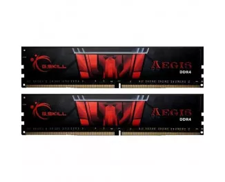 Оперативная память DDR4 16 Gb (3000 MHz) (Kit 8 Gb x 2) G.SKILL Aegis (F4-3000C16D-16GISB)
