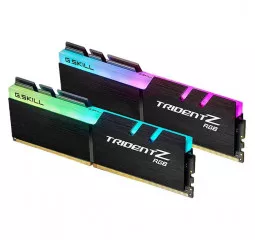 Оперативная память DDR4 16 Gb (3000 MHz) (Kit 8 Gb x 2) G.SKILL Trident Z RGB (F4-3000C16D-16GTZR)