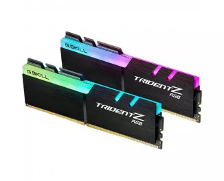 Оперативная память DDR4 16 Gb (3000 MHz) (Kit 8 Gb x 2) G.SKILL Trident Z RGB (F4-3000C16D-16GTZR)