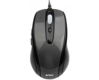 Мышь A4Tech N-708X Glossy Grey