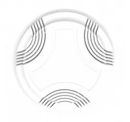Маршрутизатор потолочный MikroTik cAP (RBcAP-2nD)