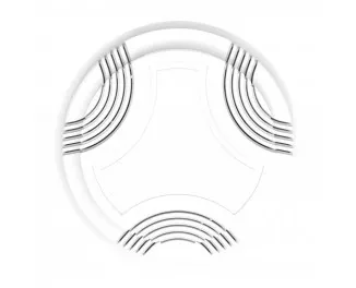 Маршрутизатор потолочный MikroTik cAP (RBcAP-2nD)