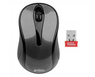 Мышь беспроводная A4Tech G3-280N Glossy grey