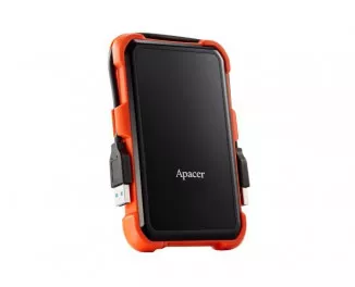 Зовнішній жорсткий диск 1 TB Apacer AC630 Black/Orange (AP1TBAC630T-1)