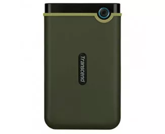 Внешний жесткий диск 1 TB Transcend StoreJet 25M3 Military Green (Slim) (TS1TSJ25M3G)