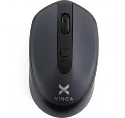 Мышь беспроводная Vinga MSW-908 Silent Click Grey