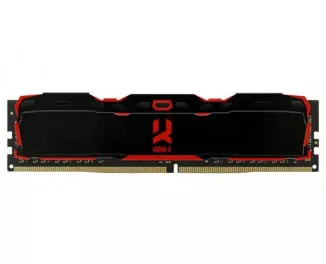 Оперативная память DDR4 16 Gb (3000 MHz) GOODRAM IRDM X Black (IR-X3000D464L16/16G)
