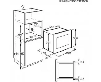 Микроволновая печь Electrolux EMT25203OC
