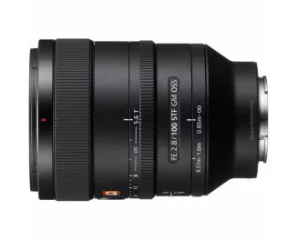 Об'єктив Sony FE 100mm F2.8 STF GM OSS (SEL100F28GM) Black