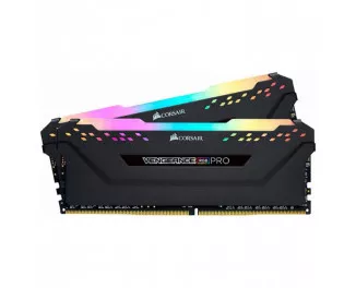 Оперативная память DDR4 16 Gb (3000 MHz) (Kit 8 Gb x 2) Corsair Vengeance RGB PRO (CMW16GX4M2C3000C15)