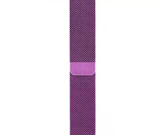 Металлический ремешок для Apple Watch 38/40 mm Milanese Loop Purple