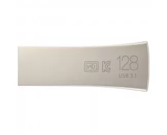 Флешка USB 3.1 128Gb Samsung Bar Plus Champagne Silver (MUF-128BE3/APC)