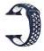 Силиконовый ремешок для Apple Watch 38/40 mm Sport Nike+ /Midnight Blue&White