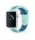 Силіконовий ремінець для Apple Watch 44/45/46 mm Nike+ Turquoise/Midnight Blue