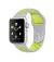 Силіконовий ремінець для Apple Watch 44/45/46 mm Sport Nike+ / Silver&Volt