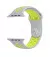Силіконовий ремінець для Apple Watch 44/45/46 mm Sport Nike+ / Silver&Volt