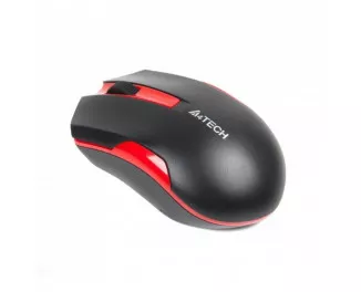 Мышь беспроводная A4Tech G3-200N Black+Red