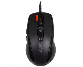 Мышь A4Tech X-710BK Black + коврик A4Tech X7-200MP