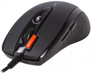 Мышь A4Tech X-710BK Black + коврик A4Tech X7-200MP