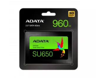 SSD накопичувач 960Gb ADATA Ultimate SU650 (ASU650SS-960GT-R)