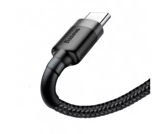 Кабель USB Type-C > USB Baseus Cable 3.0A 1.0m (CATKLF-BG1) Black/gray