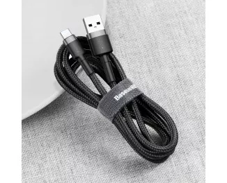 Кабель USB Type-C > USB Baseus Cable 3.0A 1.0m (CATKLF-BG1) Black/gray
