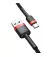 Кабель USB Type-C > USB  Baseus Cafule Cable 3.0A 1.0m (CATKLF-B91) Black/red